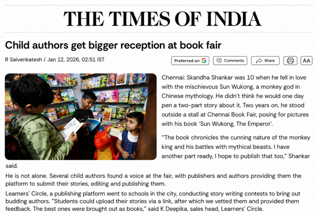 Learner Circle at Chennai Book Fair