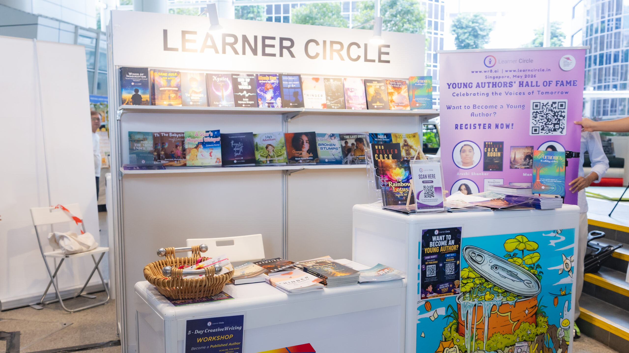Booth at AFCC Singapore